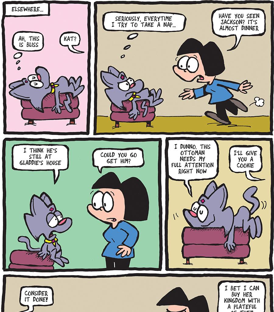 The Fuzzy Princess - Episode 338, Page 1: 2018-11-14-Full Attention